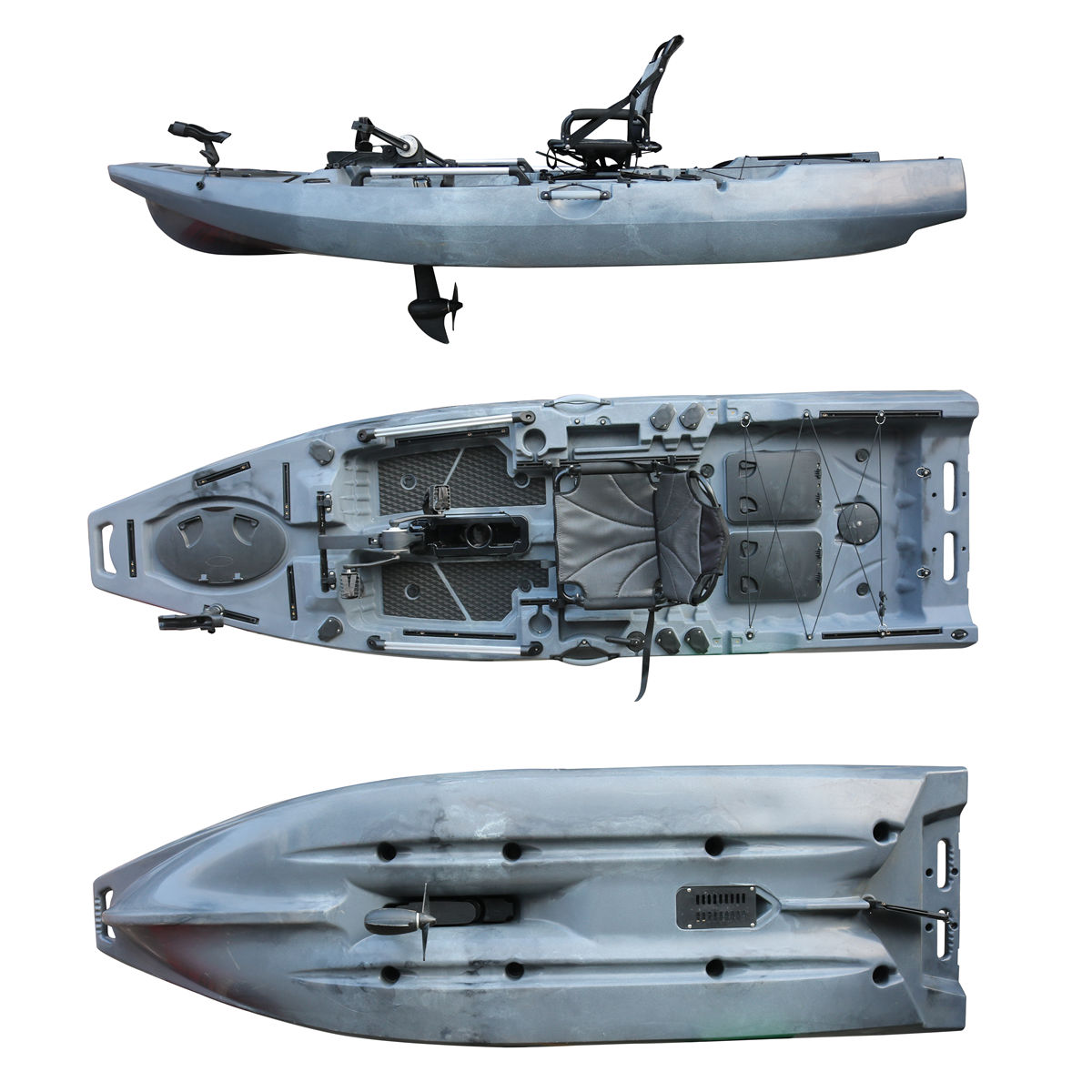 Fishing Kayak Pedal Drive - كاياك صيد فايكنج 2026 لشخص واحد