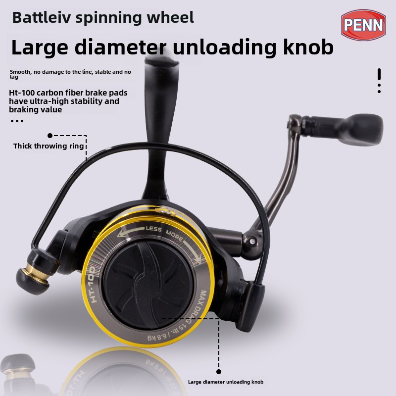 PENN Battle IV3000 4000 5000 6 - مراجعة Penn Reel Battle وسعره