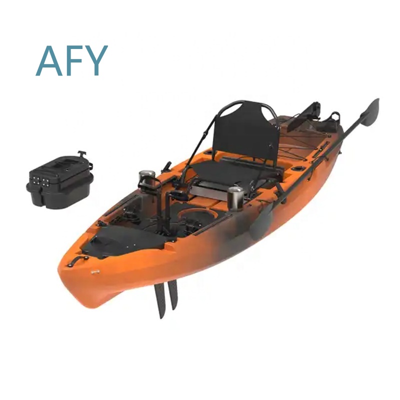 قارب كاياك بطول 10 أقدام مع دو - مراجعة Fishing Kayak Pedal Drive وسعره