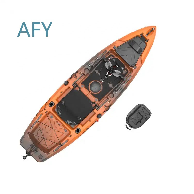 قارب كاياك بطول 10 أقدام مع دو - مراجعة Fishing Kayak Pedal Drive وسعره