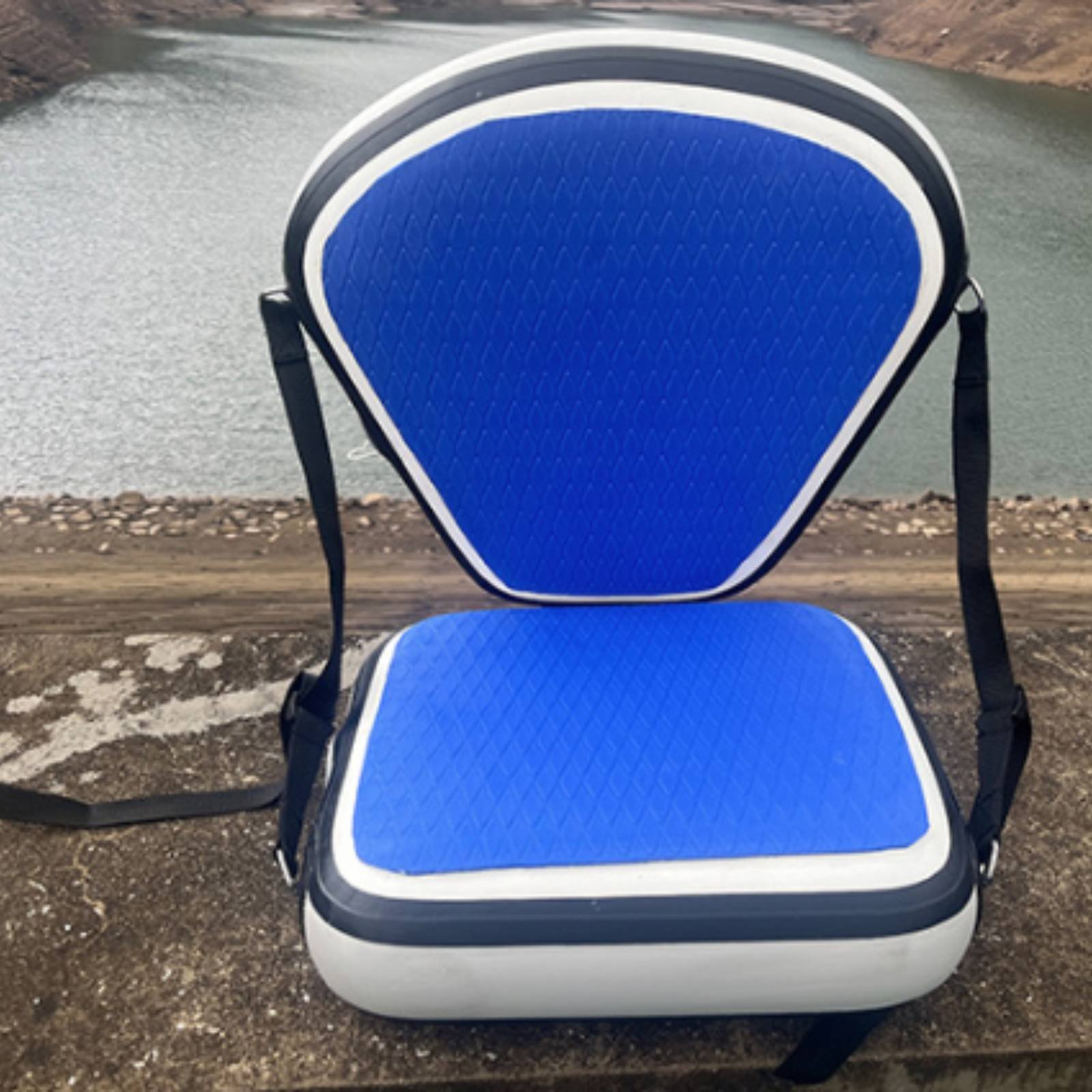 مسند ظهر قابل للنفخ لمقعد قارب - مراجعة Fishing Kayak Seat وسعره