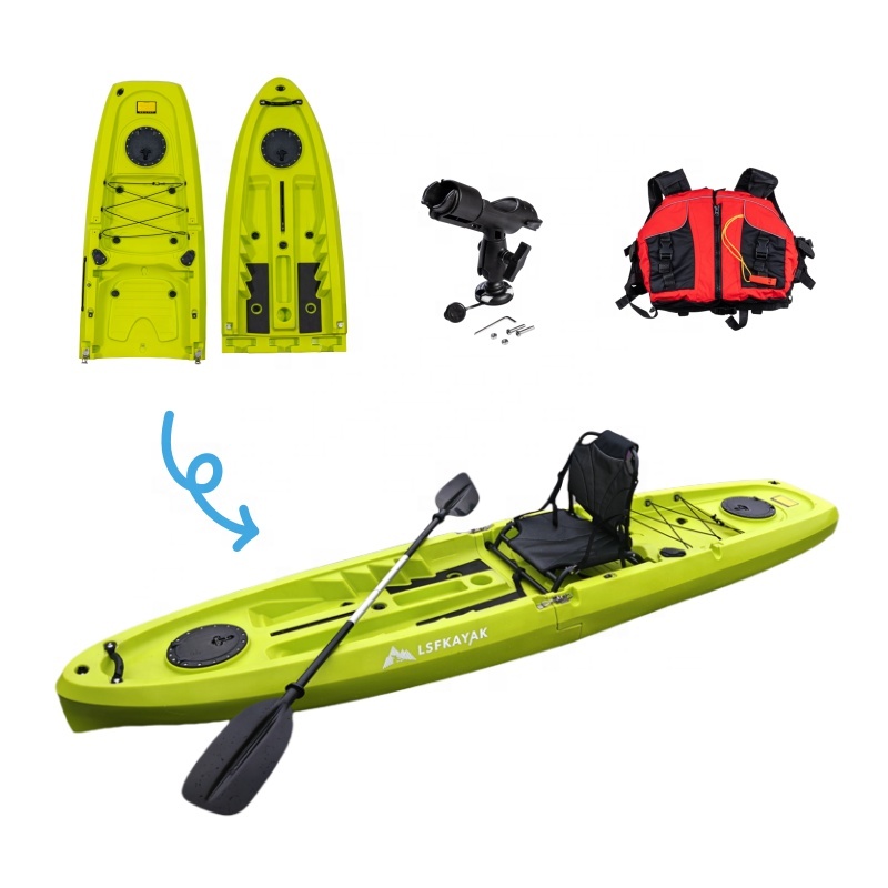 كاياك LSF Novel بطول 3.3 متر ( - مراجعة Fishing Kayak Sit In وسعره